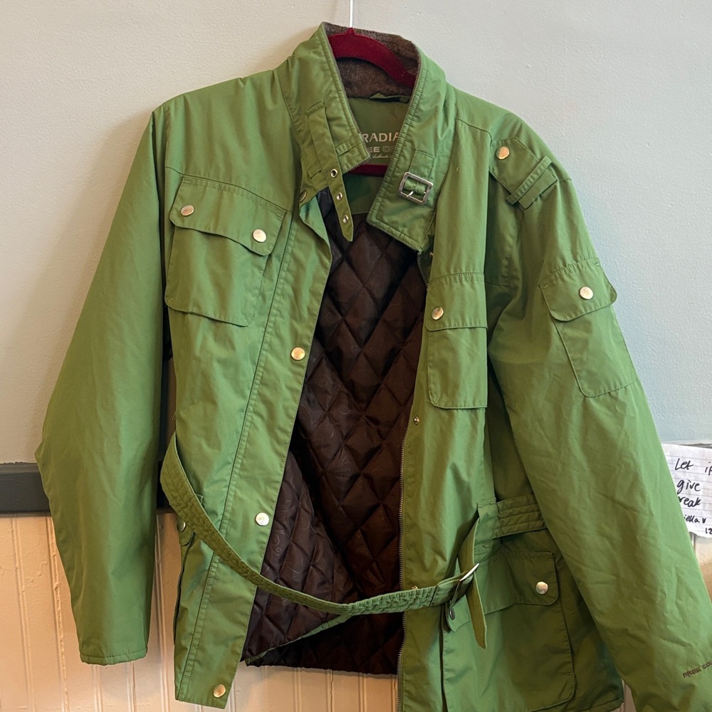 Free Country Green Women's Military Jacket